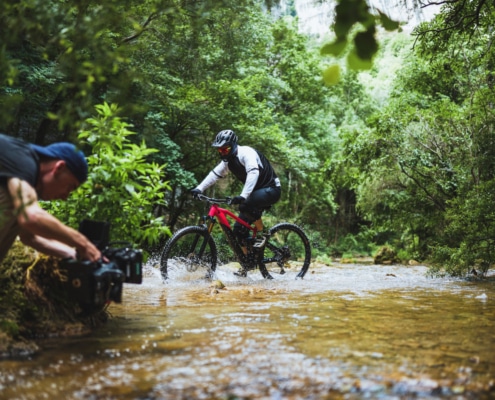 société de vidéo pour filmer du vélo