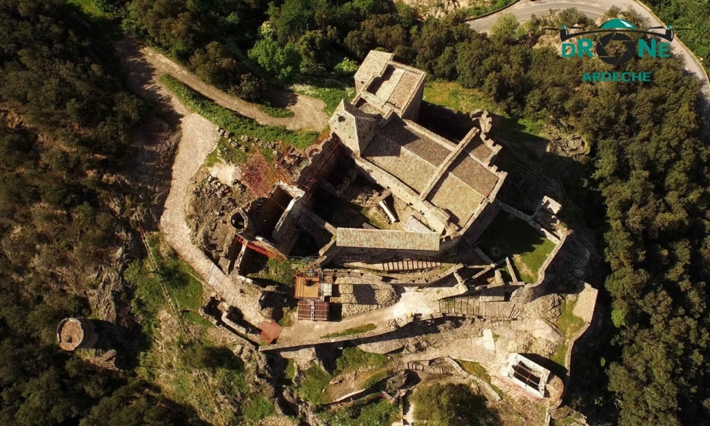 chateau de ventadour drone ardèche