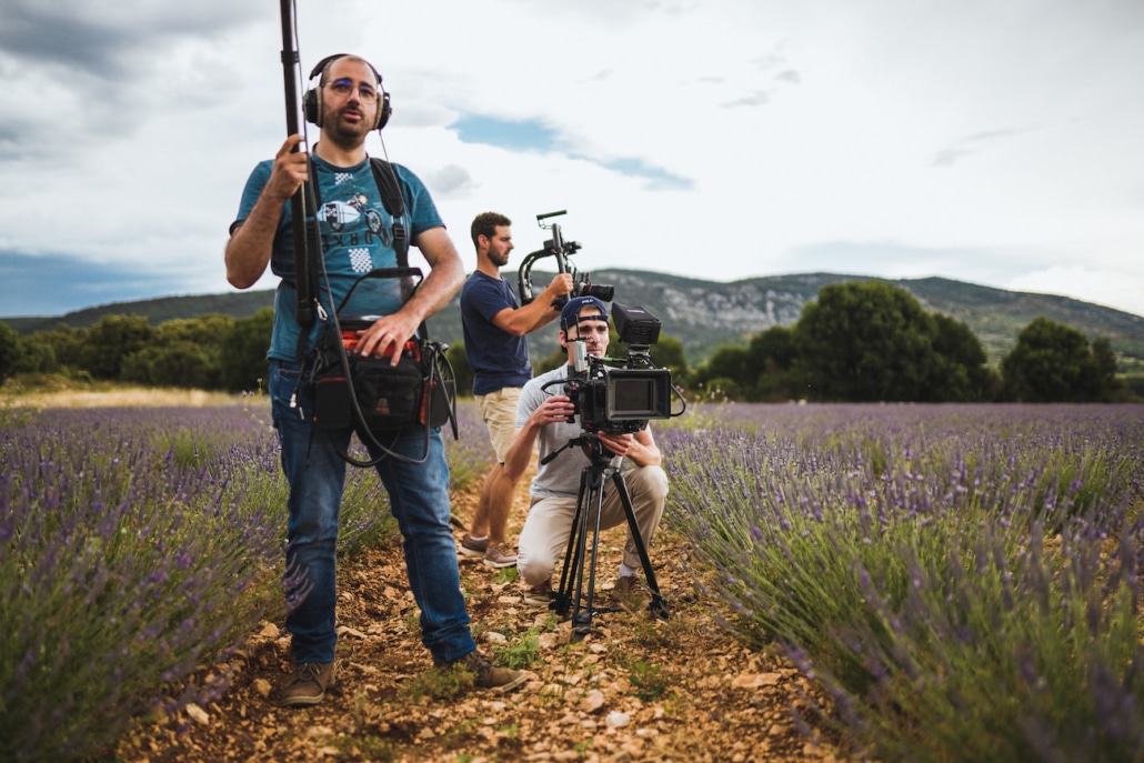 tournage d'une publicité télévisée en drome et ardèche