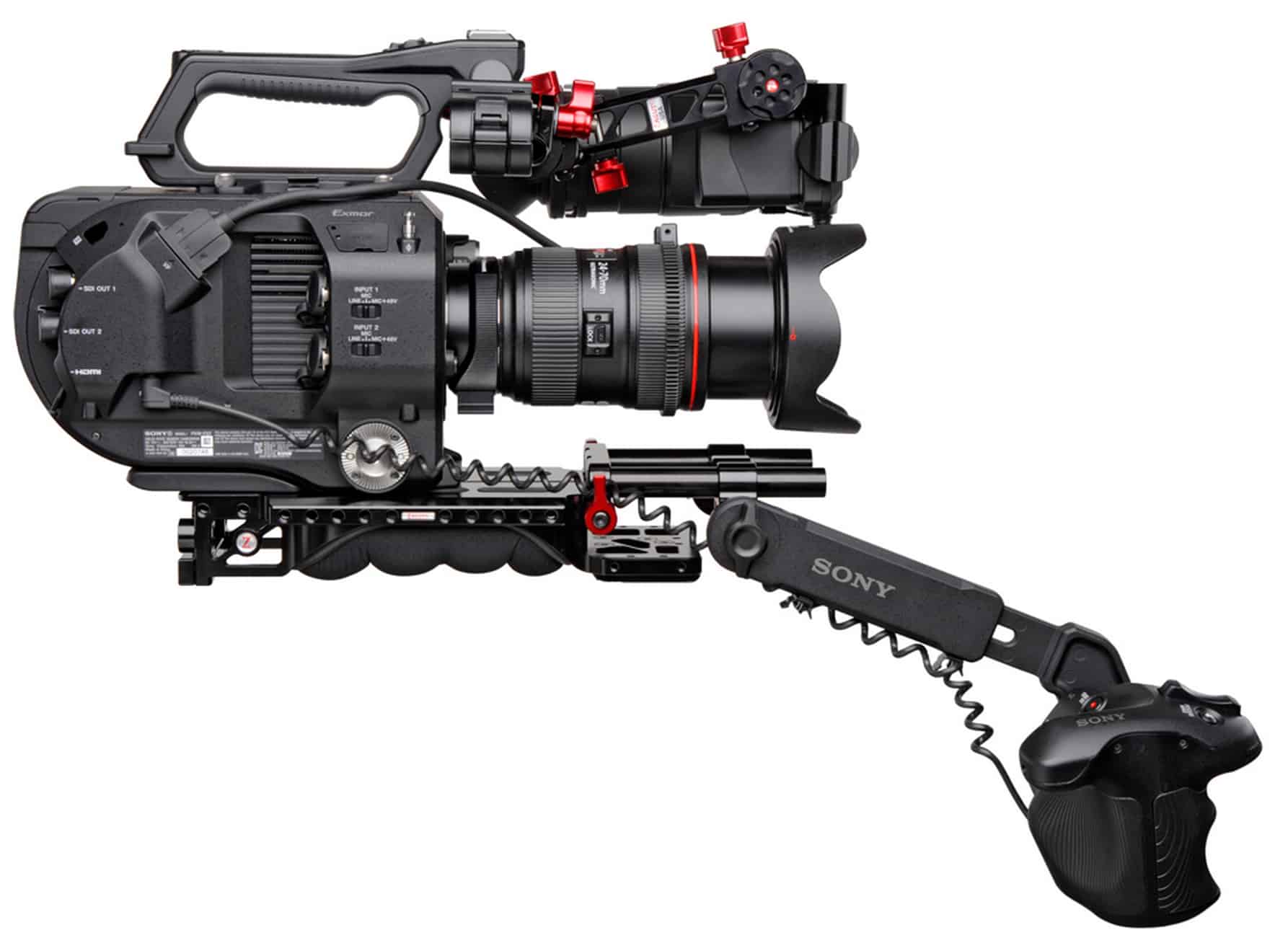 Notre caméra professionnelle Sony FS7 pour film documentaire
