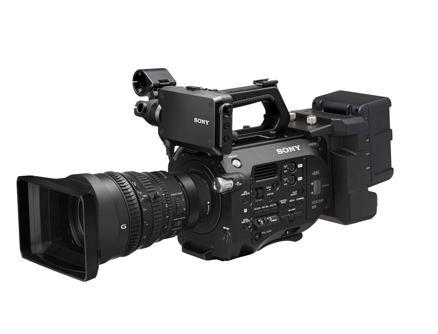 Notre caméra professionnelle Sony FS7 pour film documentaire