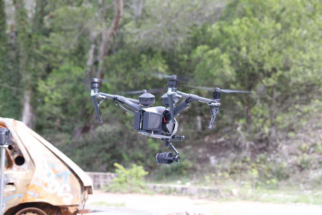 Drone Vaucluse Isle sur Sorgue video aérienne