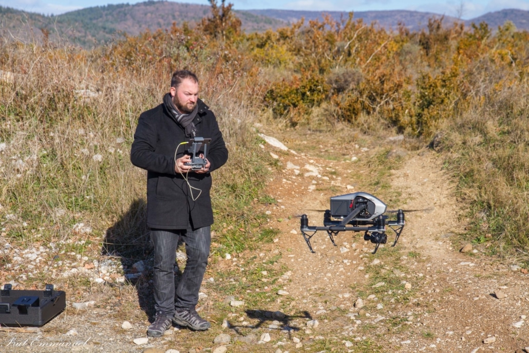 Telepilote DJI I2 DJI Inspire 2 rendu parfait pour les vidéos prestiges