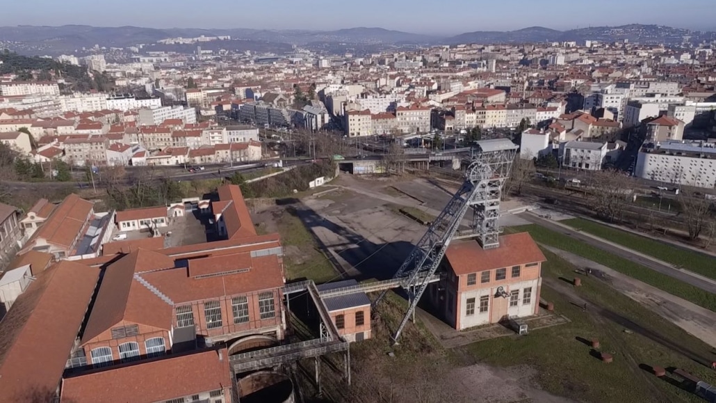 Puits Couriot Parc Musée De La Mine En Prise De Vue Aérienne Par Drone