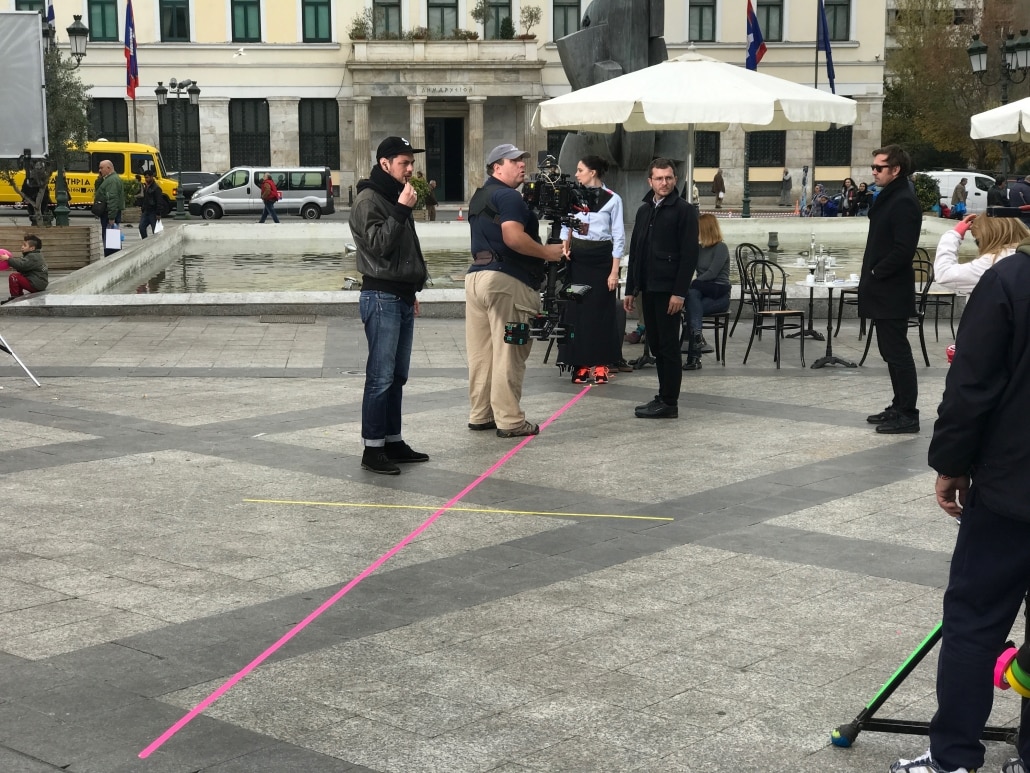 Tournage drone Athènes