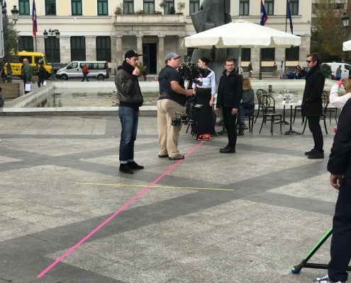 Tournage drone Athènes