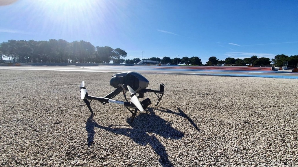 Droniste Circuit Du Castellet Dji Inspire 2 X7 Formule 1 | prestation drone automobile  | mission drone sur circuit automobile