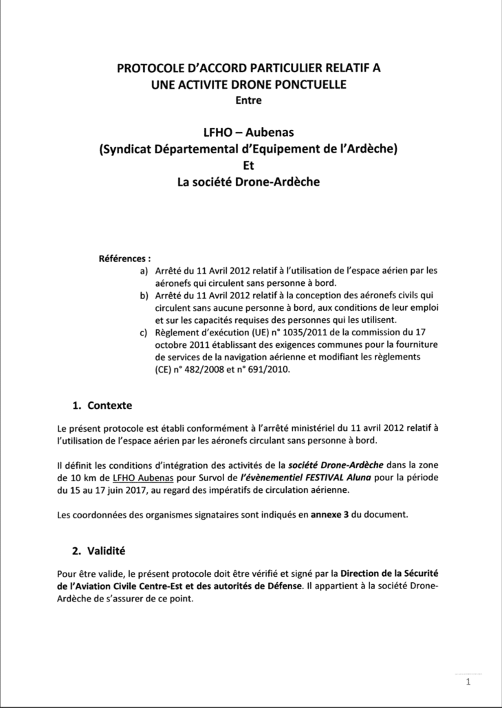 Société prise de vue aérienne - professionnels du drone - images vidéo broadcast en hauteur - Comment obtenir un protocole avec un aéroport ?