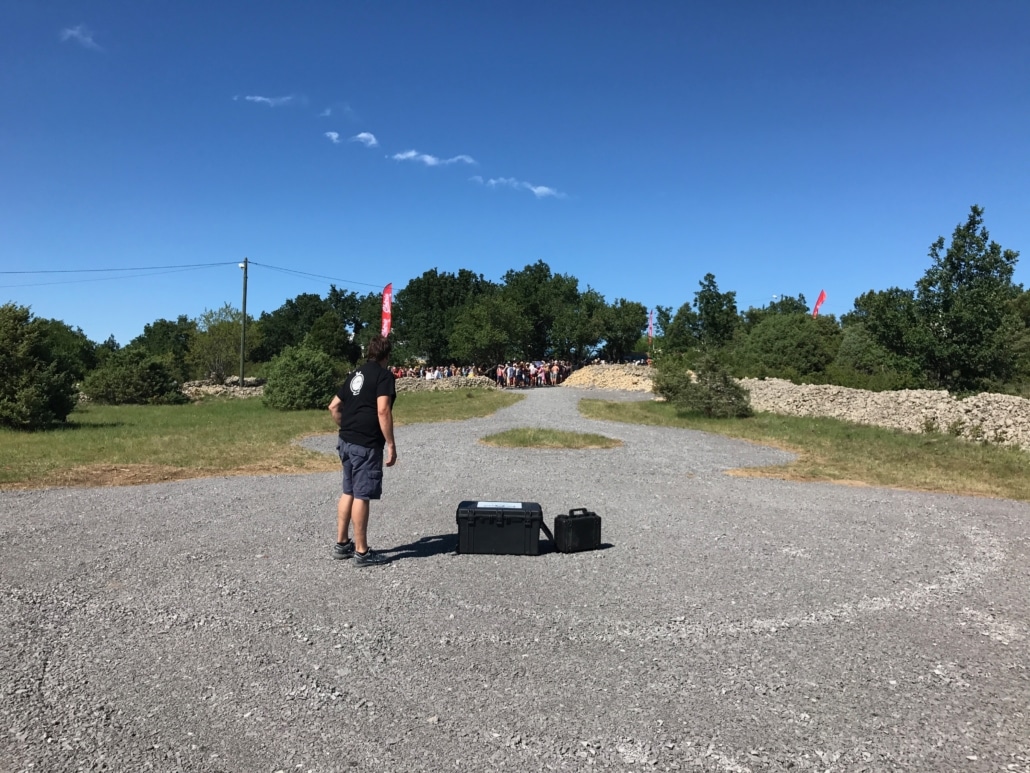 Drone Live - Broadcast par drone - Prise de vue aérienne festival - Vidéo festival Aluna Ruoms