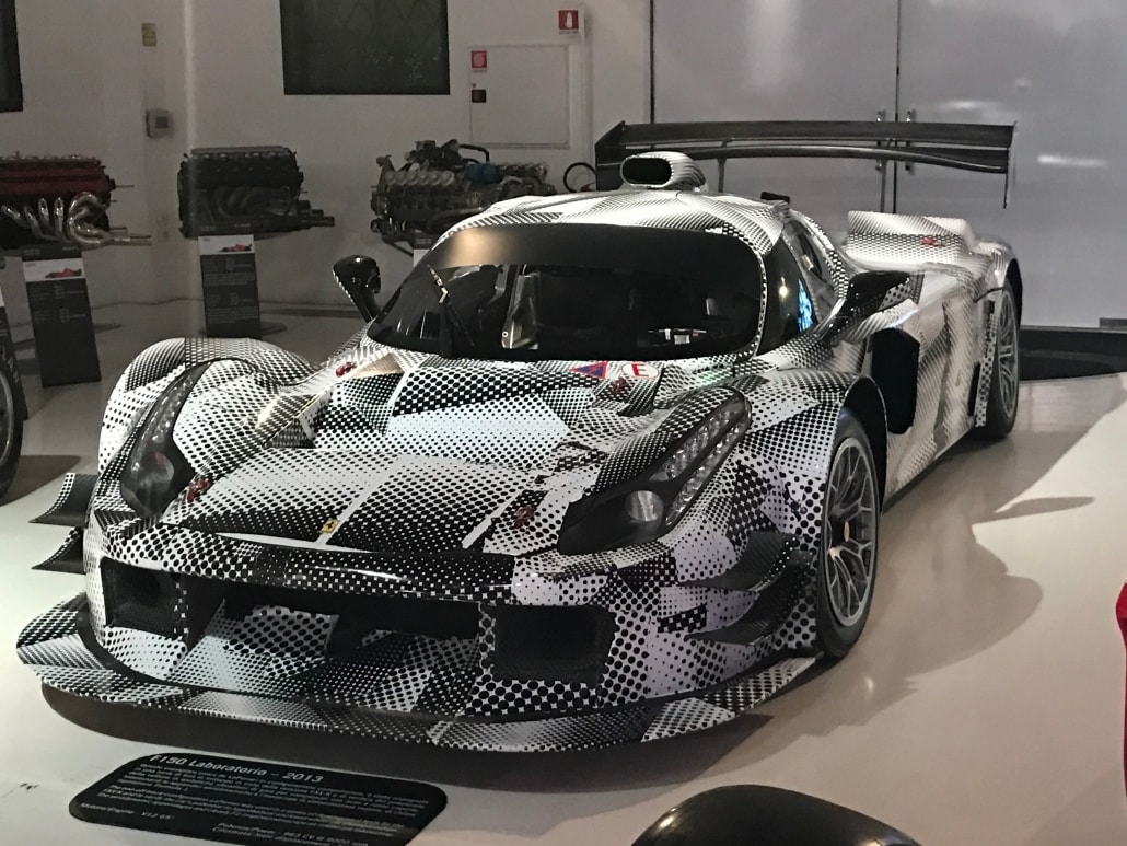 Musée ferrari drone Italie vidéo photos TV1