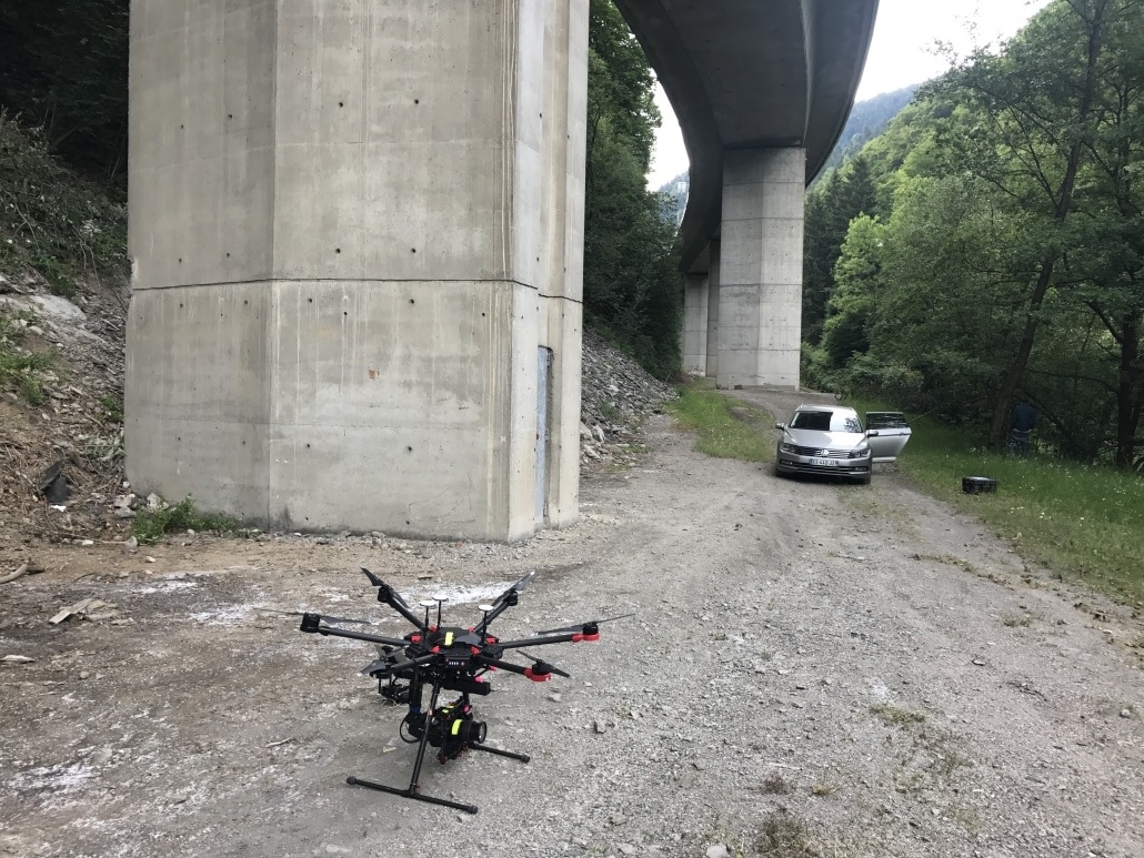drone triple redondance inspection aérienne