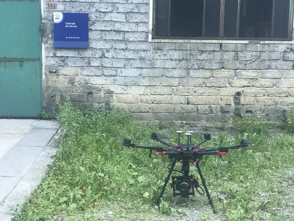 inspection d'ouvrages par drone | drone edf