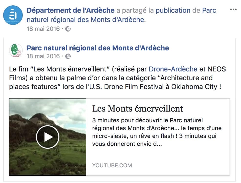 Production audiovisuelle en Ardèche