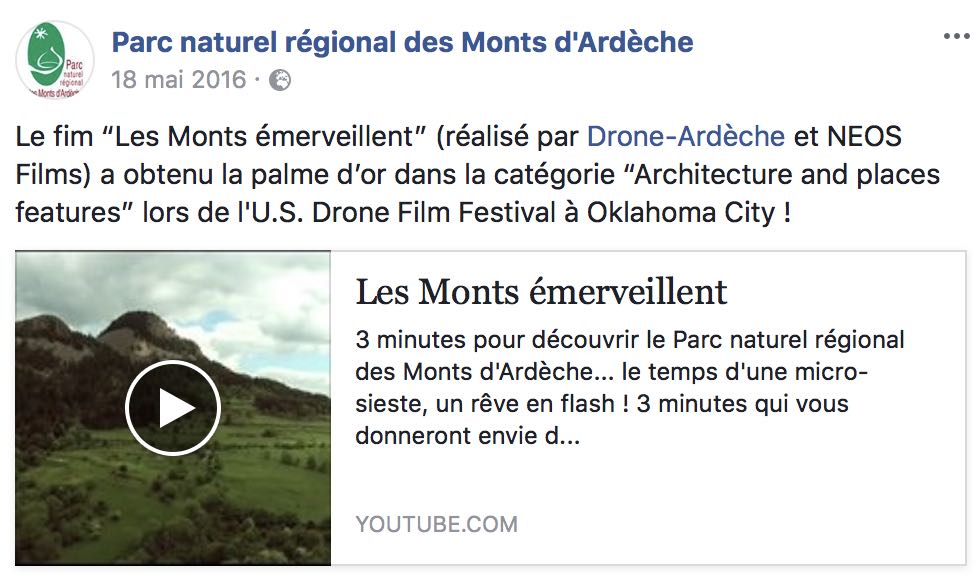 vidéo aérienne par drone