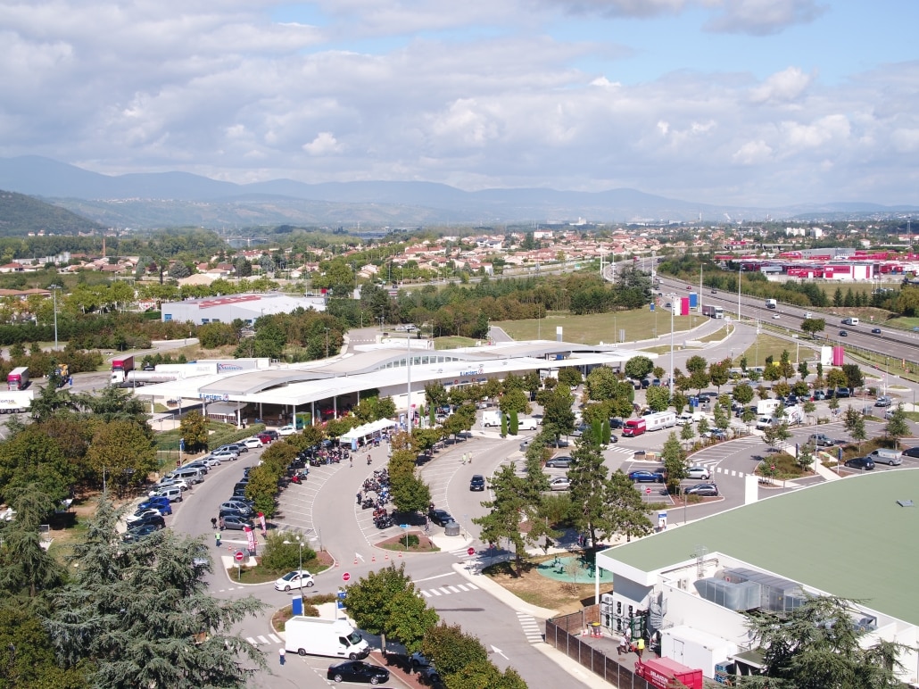 photo aérienne prise de vue par drone bol dor