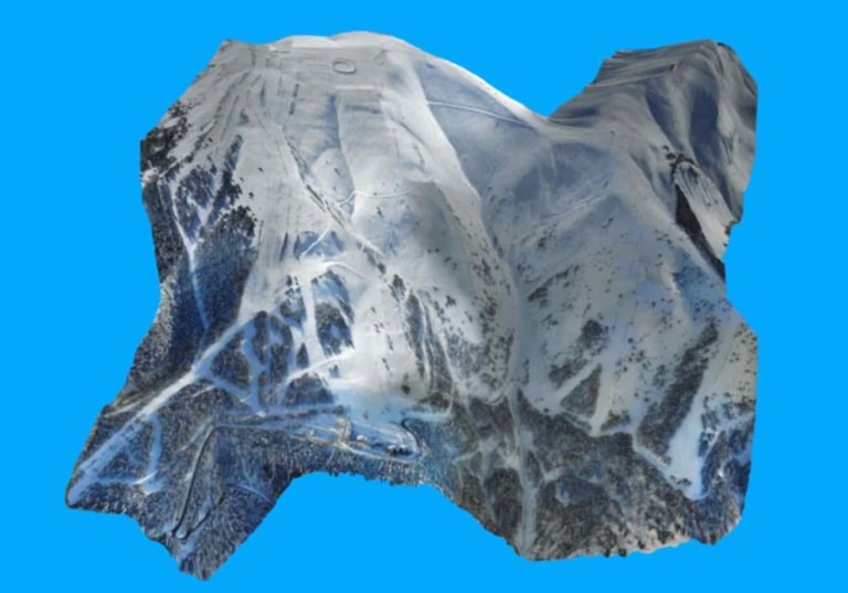 Modèle numérique de terrain de grande surface par photogrammétrie