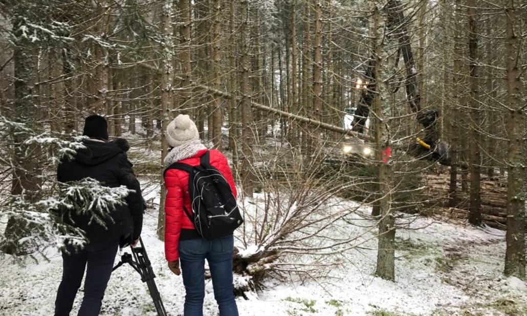 Tournage-télé-TV-france-2-JT-drone