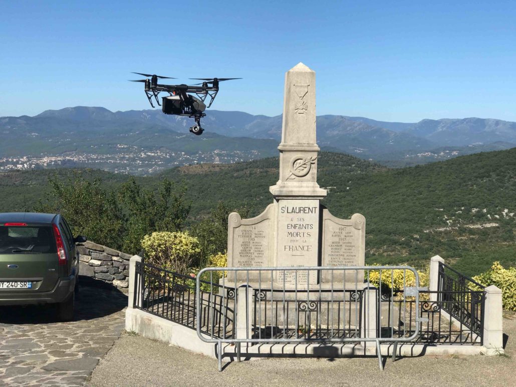 prises de vues aériennes à Valence et Rhones Alpes