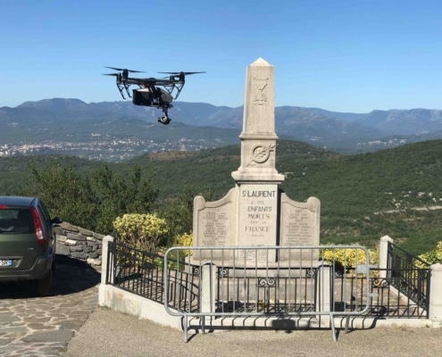 prises de vues aériennes à Valence et Rhones Alpes