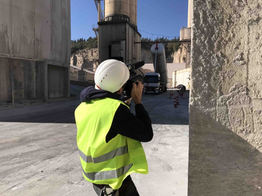 video par drone pour reportage tv