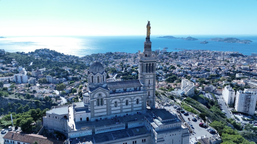 opérateur drone notre dame de la garde marseille