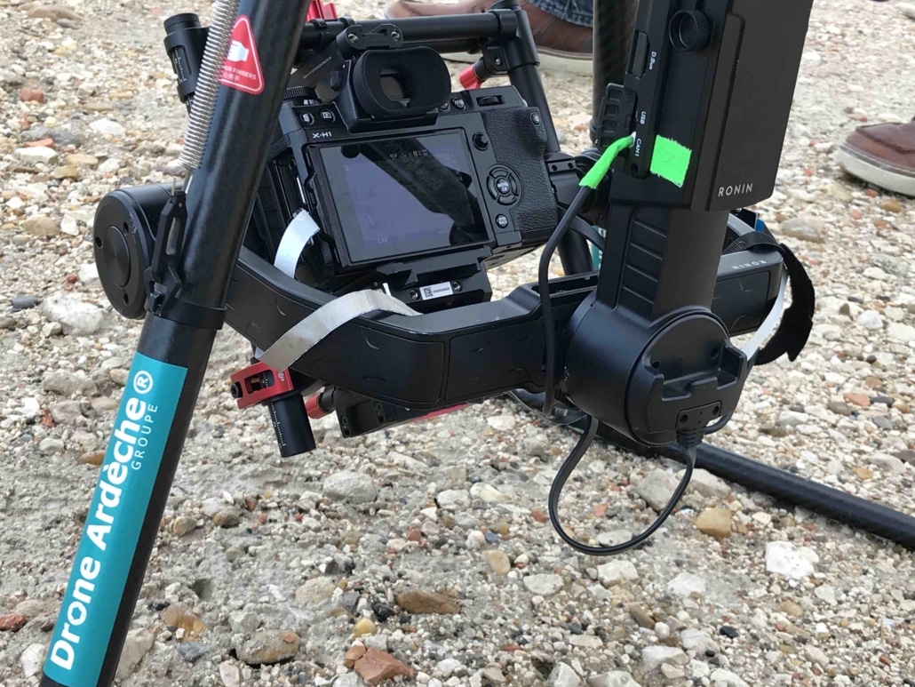 professionnel du drone en camargue