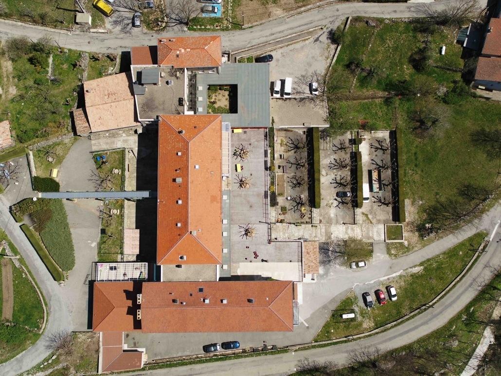 prise de vue en hauteur par drone