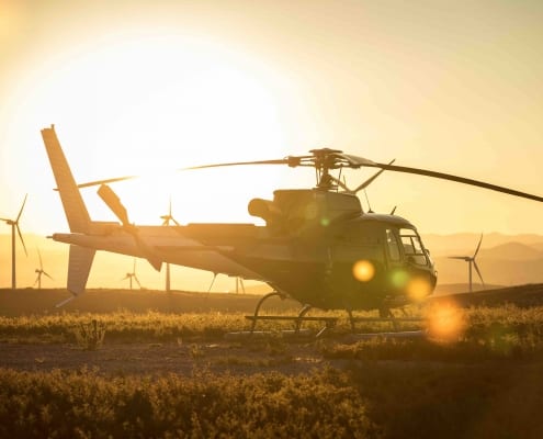 video en helicoptère en ardèche