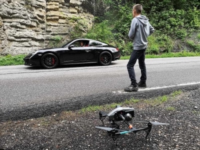 Production de vidéo | Prises de vues par drone pour l'automobile