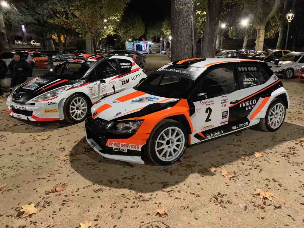 drone ardèche partenaire du rallye d'ardèche