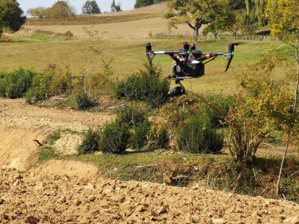 Suivi de chantier à Romans sur Isère par drone