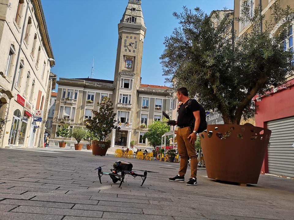 prestation drone à privas