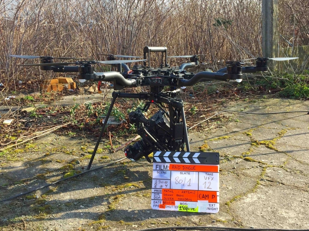 drone pour le cinéma et le tournage de fiction Freefly Alta