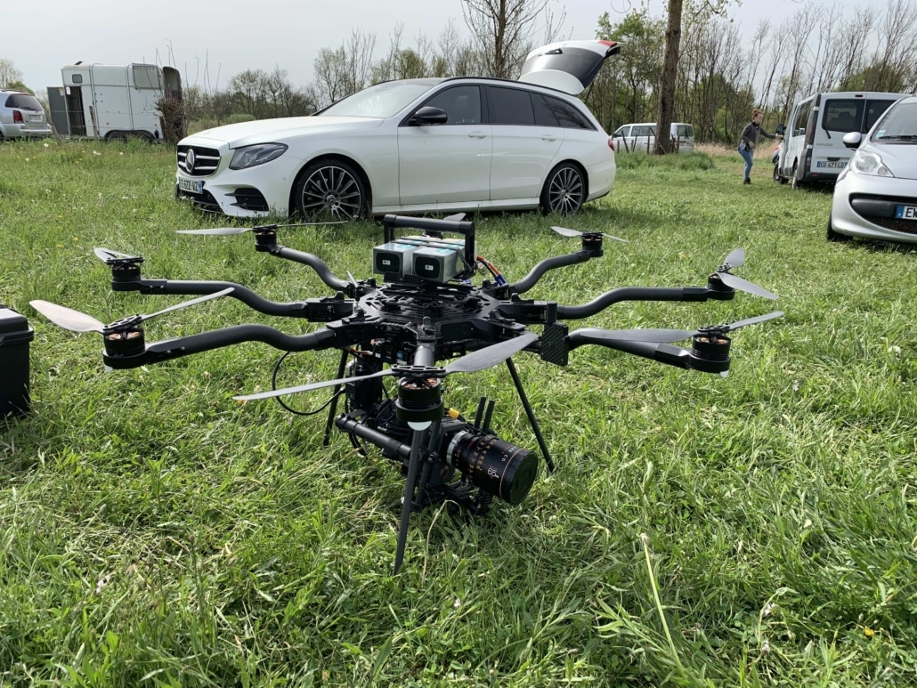 professionnel prestation drone