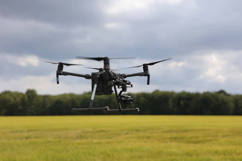 inspection d'éolienne par drone