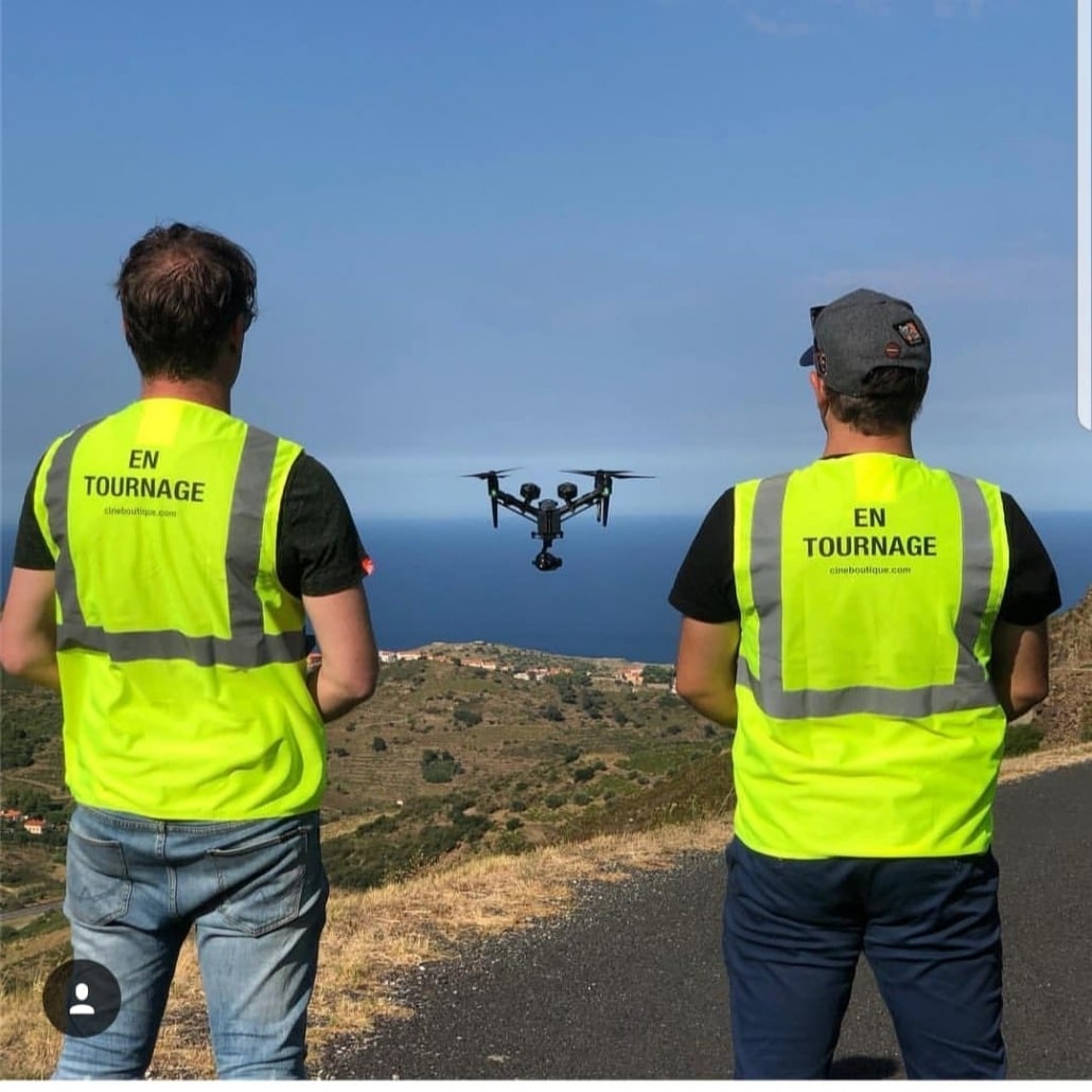 Prestataire drone cinéma film long metrage