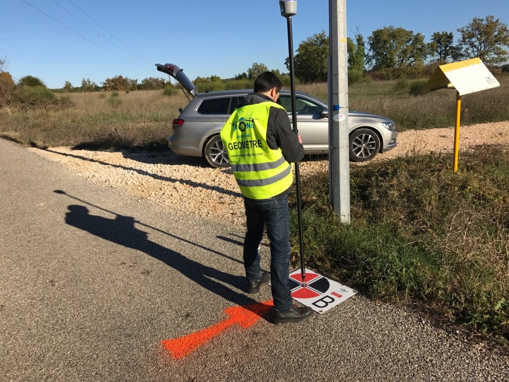 Formation Photogrammétrie Le Placement De Cible | formation drone pour géomètre | centre de formation de télépilote | télépilote de drone formation