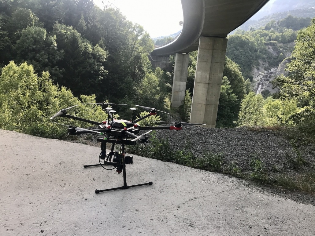 drone pour la Photogrammétrie Aérienne | aéronef permettant d'embarquer des capteurs spécifiques ou des appareils photos de 50 ou 100 millions de pixels