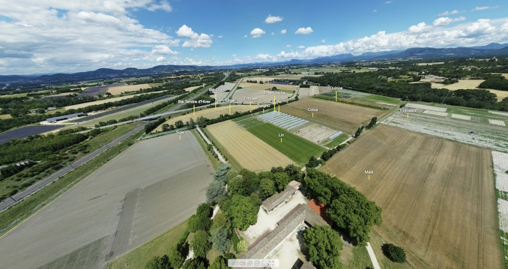 visite panoramique par drone : sphere 360 virtuelle