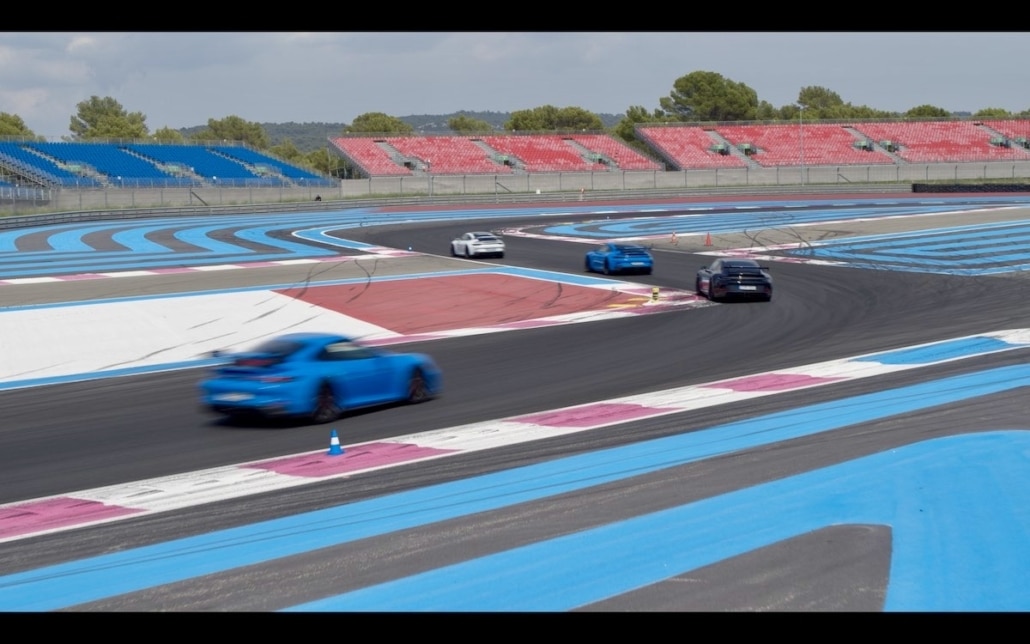 opérateur drone racetrack paul ricard porsche gt3 rs chicane nord 2