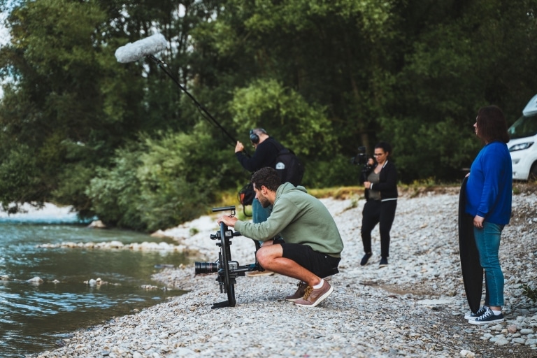 Coulisses d’un tournage de l’équipe Drone Ardèche