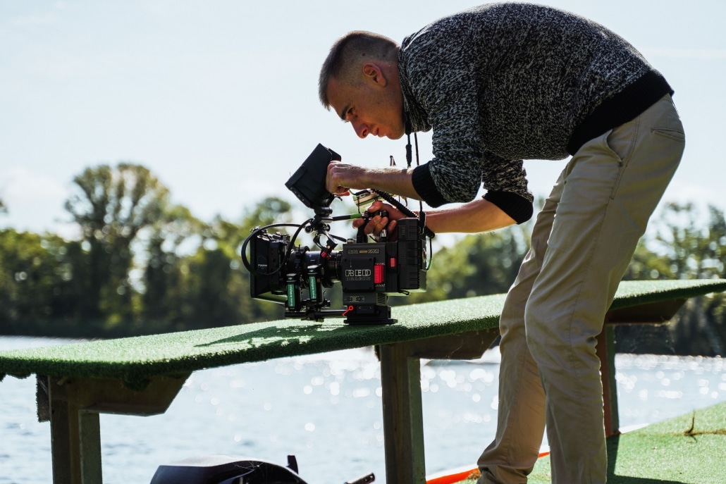 caméra red et dji ronin 2