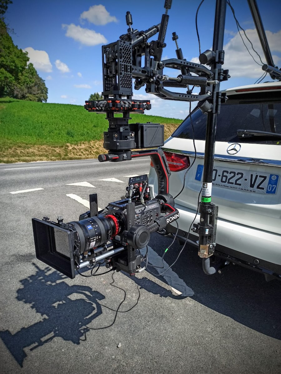 camera car pour publicités en suisse