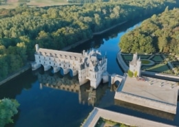 chateau de chenonceau par drone