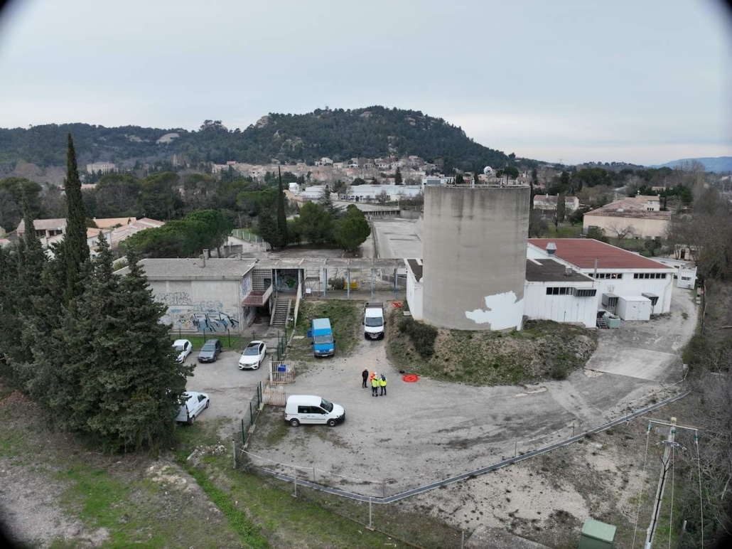 opérateur drone à Lamanon 13 pour inspecter un site EDF