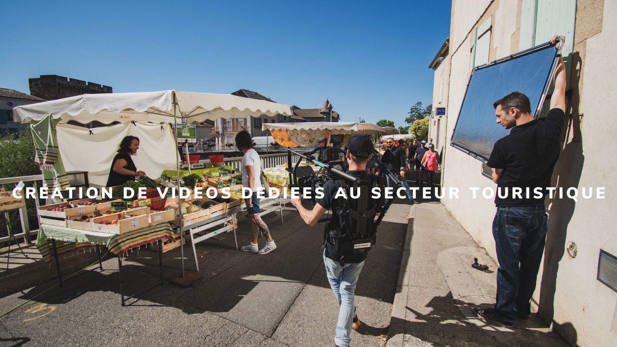 entreprise de video creation de film touristique