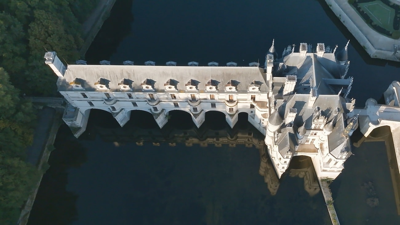 entreprise de vidéo prestation de prises de vues par drone au chateau de chenonceau 1.3.3