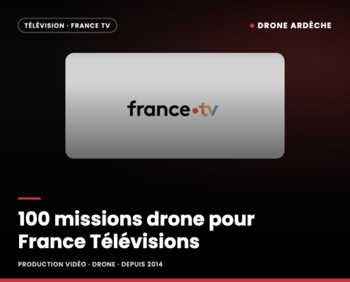 Miniature : 100 missions drone pour France Télévisions