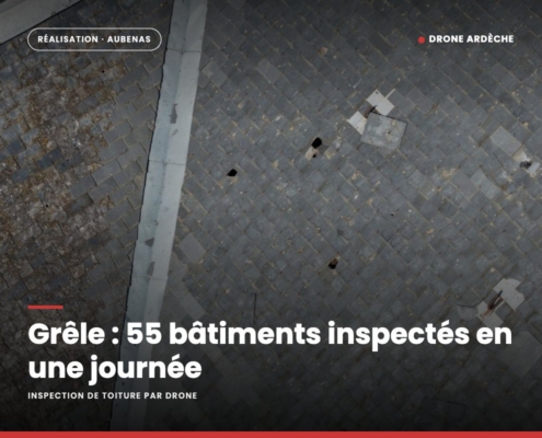 Grêle : 55 bâtiments inspectés en une journée