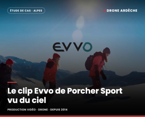 Miniature : Le clip Evvo de Porcher Sport vu du ciel